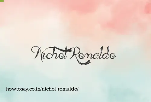 Nichol Romaldo