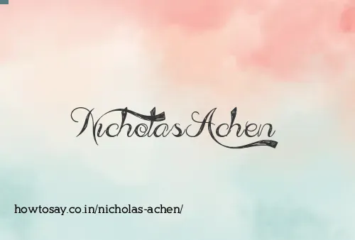 Nicholas Achen