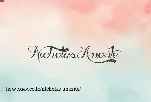 Nicholas Amonte