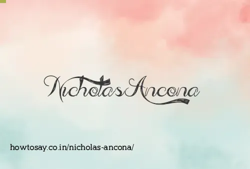 Nicholas Ancona
