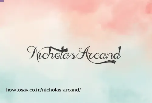 Nicholas Arcand