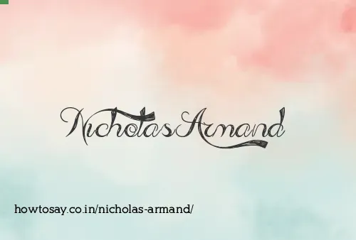 Nicholas Armand