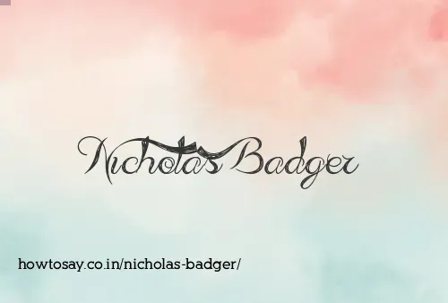 Nicholas Badger