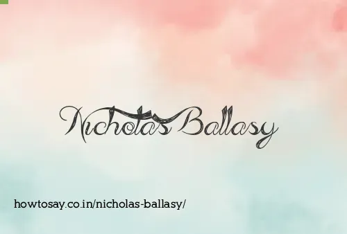 Nicholas Ballasy