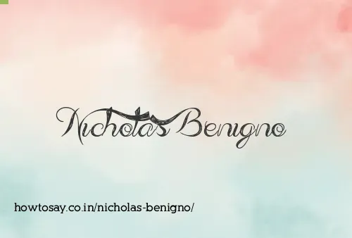 Nicholas Benigno