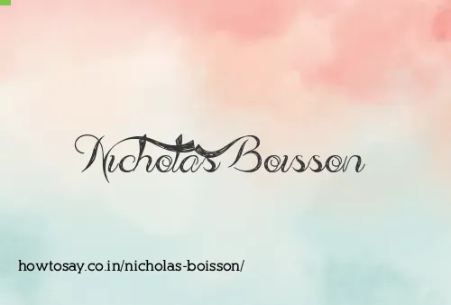 Nicholas Boisson