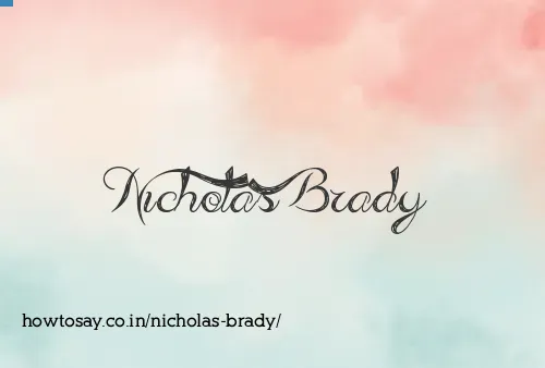 Nicholas Brady