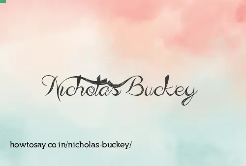 Nicholas Buckey