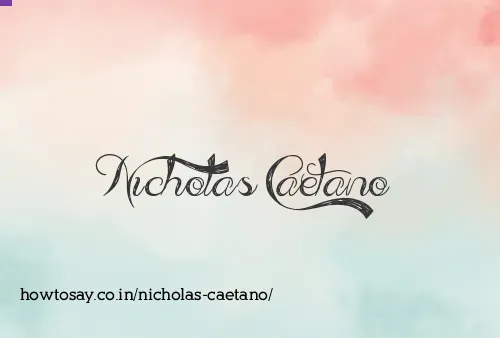 Nicholas Caetano