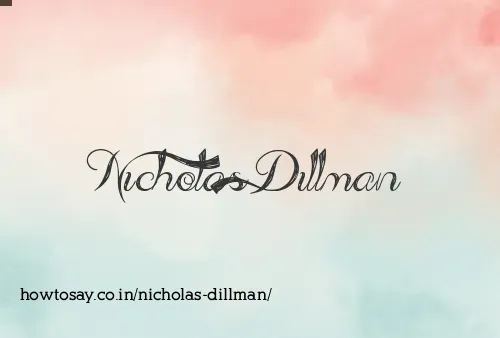 Nicholas Dillman