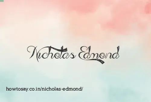 Nicholas Edmond