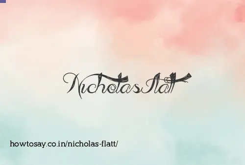 Nicholas Flatt