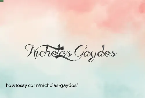Nicholas Gaydos