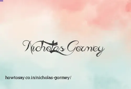 Nicholas Gormey