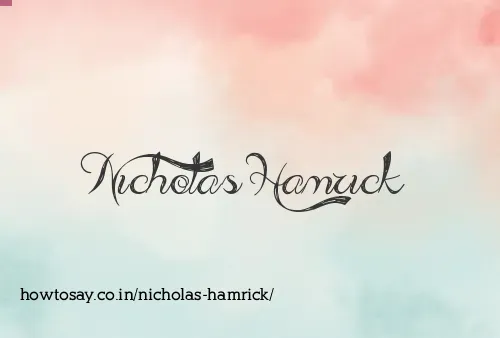 Nicholas Hamrick