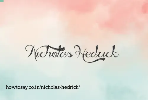 Nicholas Hedrick