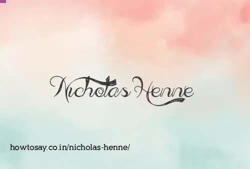 Nicholas Henne