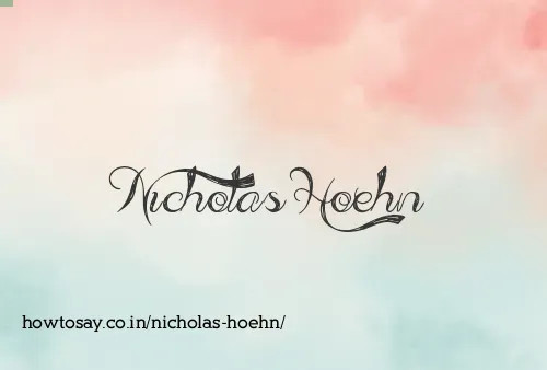 Nicholas Hoehn