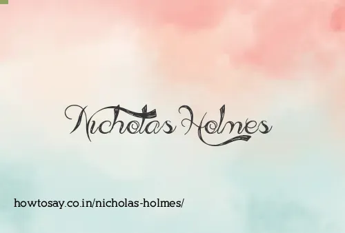 Nicholas Holmes