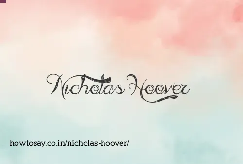 Nicholas Hoover