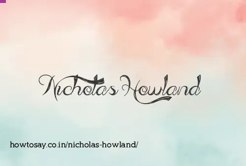 Nicholas Howland