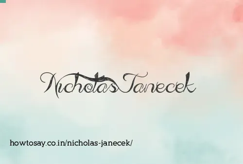 Nicholas Janecek