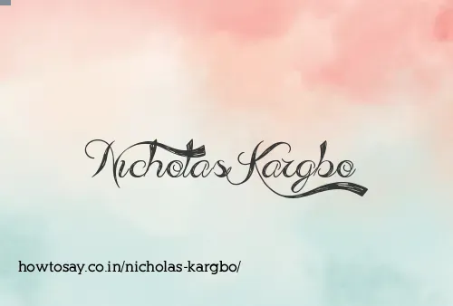 Nicholas Kargbo