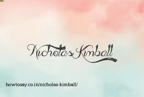 Nicholas Kimball