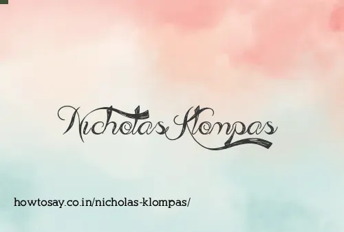Nicholas Klompas