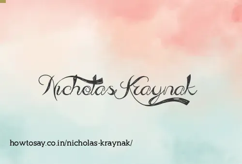 Nicholas Kraynak