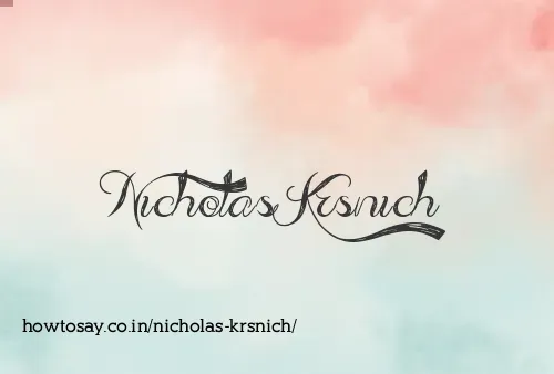 Nicholas Krsnich
