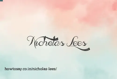 Nicholas Lees