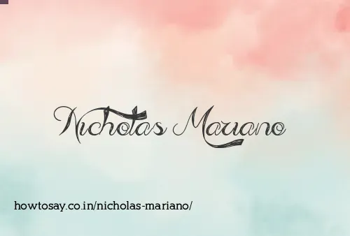 Nicholas Mariano