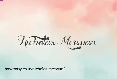 Nicholas Mcewan