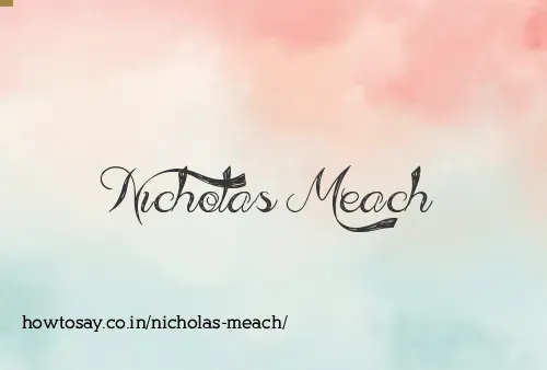 Nicholas Meach