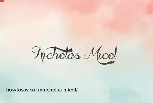 Nicholas Micol