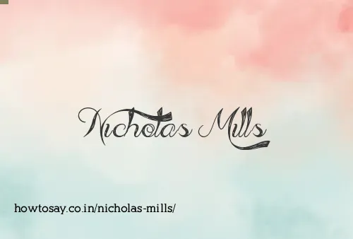 Nicholas Mills