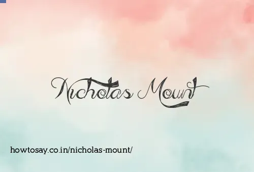 Nicholas Mount