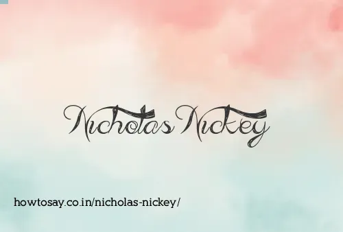 Nicholas Nickey