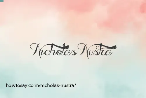 Nicholas Nustra