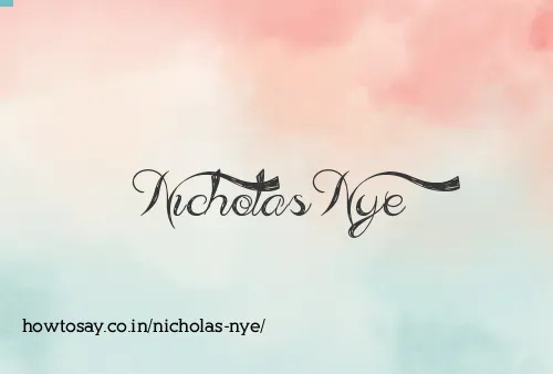 Nicholas Nye