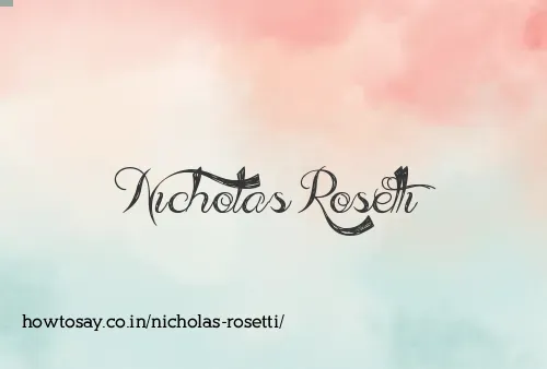 Nicholas Rosetti