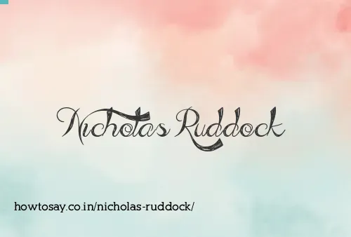 Nicholas Ruddock