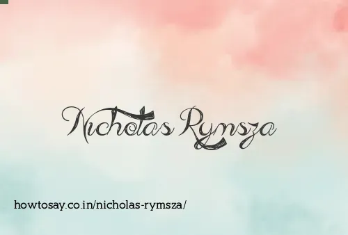 Nicholas Rymsza