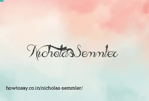 Nicholas Semmler