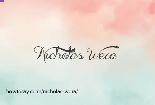 Nicholas Wera