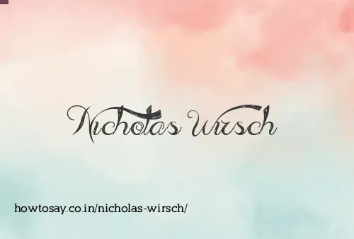 Nicholas Wirsch