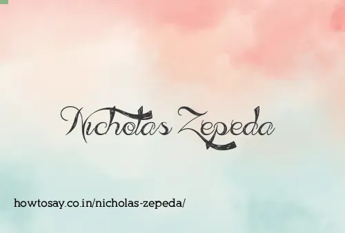 Nicholas Zepeda
