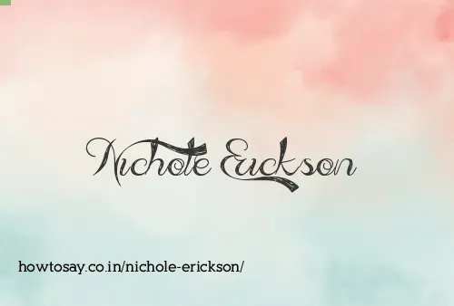 Nichole Erickson