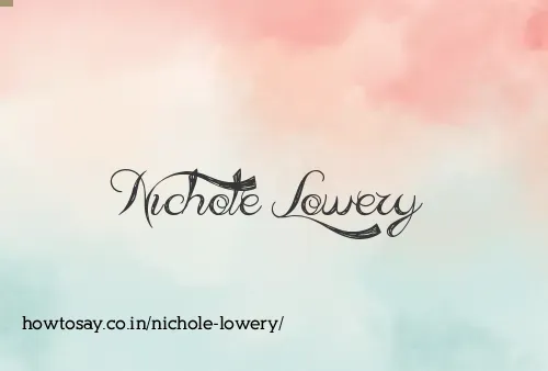 Nichole Lowery